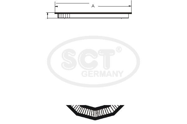 SCT GERMANY Õhufilter SB 231
